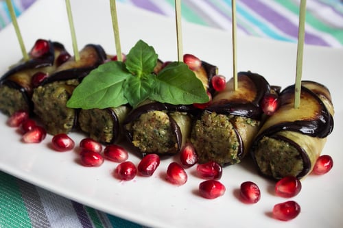Aubergine Pkhali