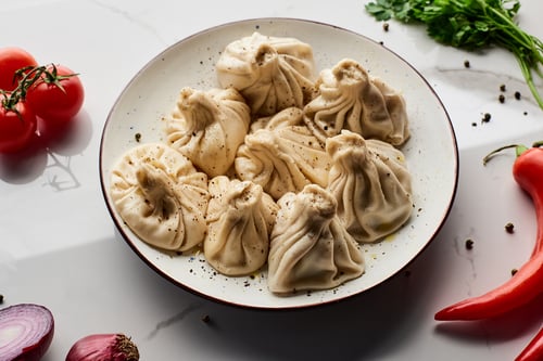 5 Khinkali Beef & Pork